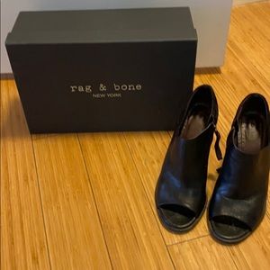 Rag and Bone Mable open toe bootie size 39.5
